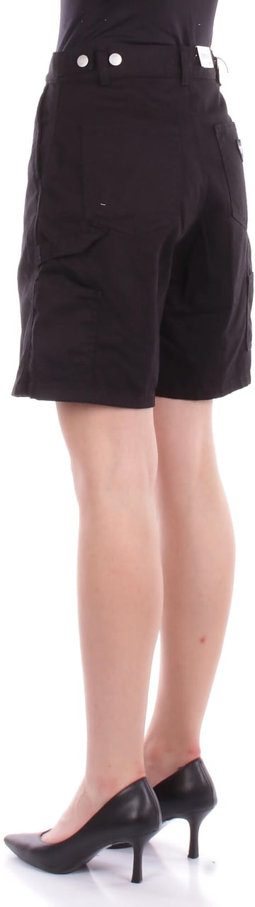 Carhartt Shorts Black Rinsed Zwart