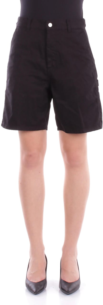 Carhartt Shorts Black Rinsed Zwart