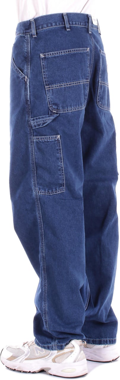 Carhartt Jeans Blu Stonewashed Blauw