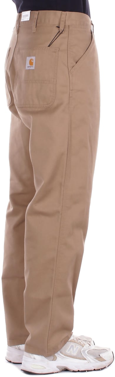 Carhartt Trousers Leather Beige