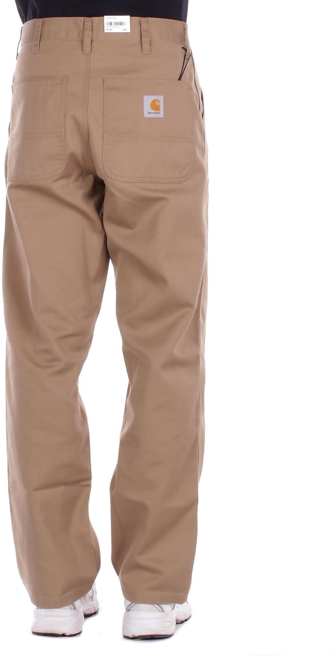 Carhartt Trousers Leather Beige