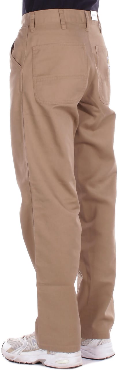 Carhartt Trousers Leather Beige