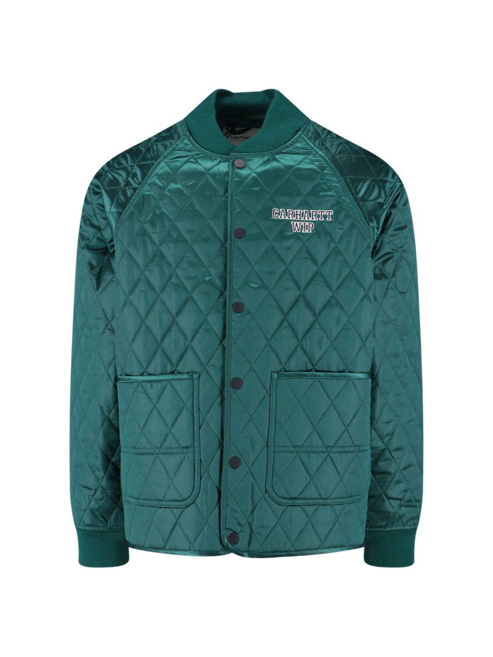 Carhartt "Alumni Liner" Jacket, In Green Fabric Groen