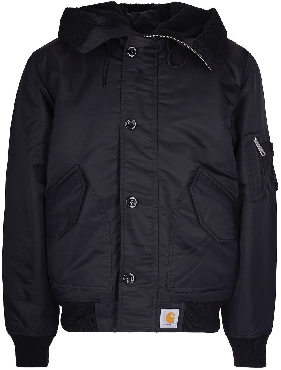 Carhartt Coats Black Black Zwart