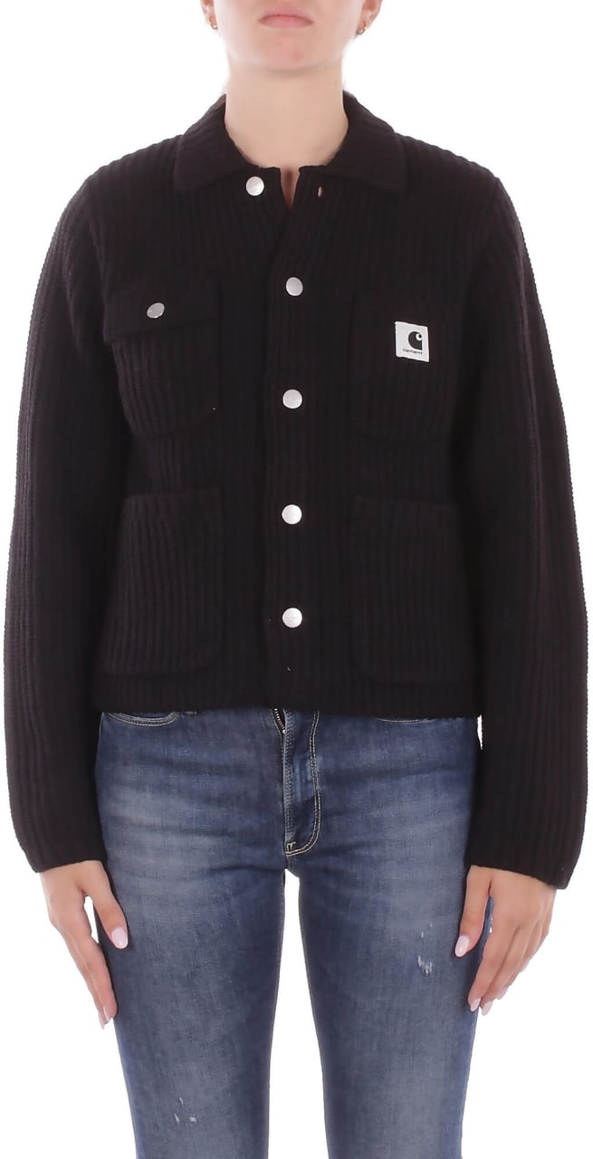 Carhartt Coats Black Zwart