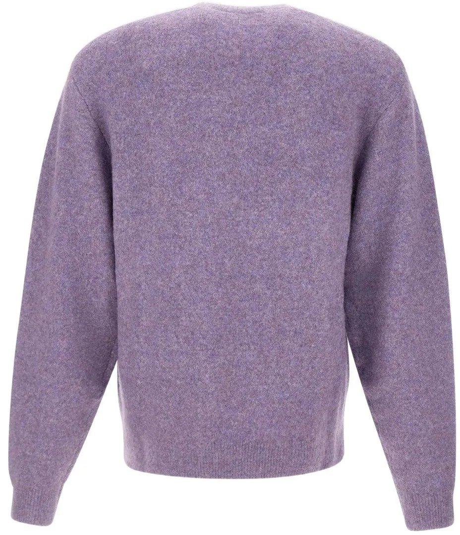 Carhartt pull curtis cotele a logo brode Paars