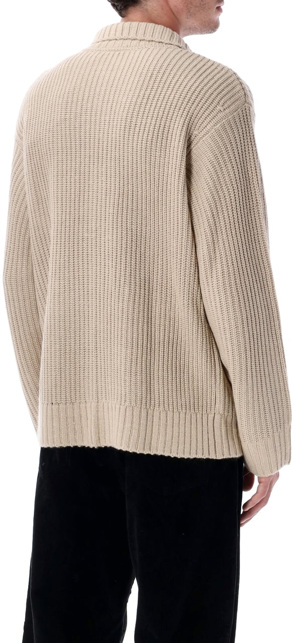 Carhartt Carhartt WIP Chore Knit cardigan jacket Neutraal