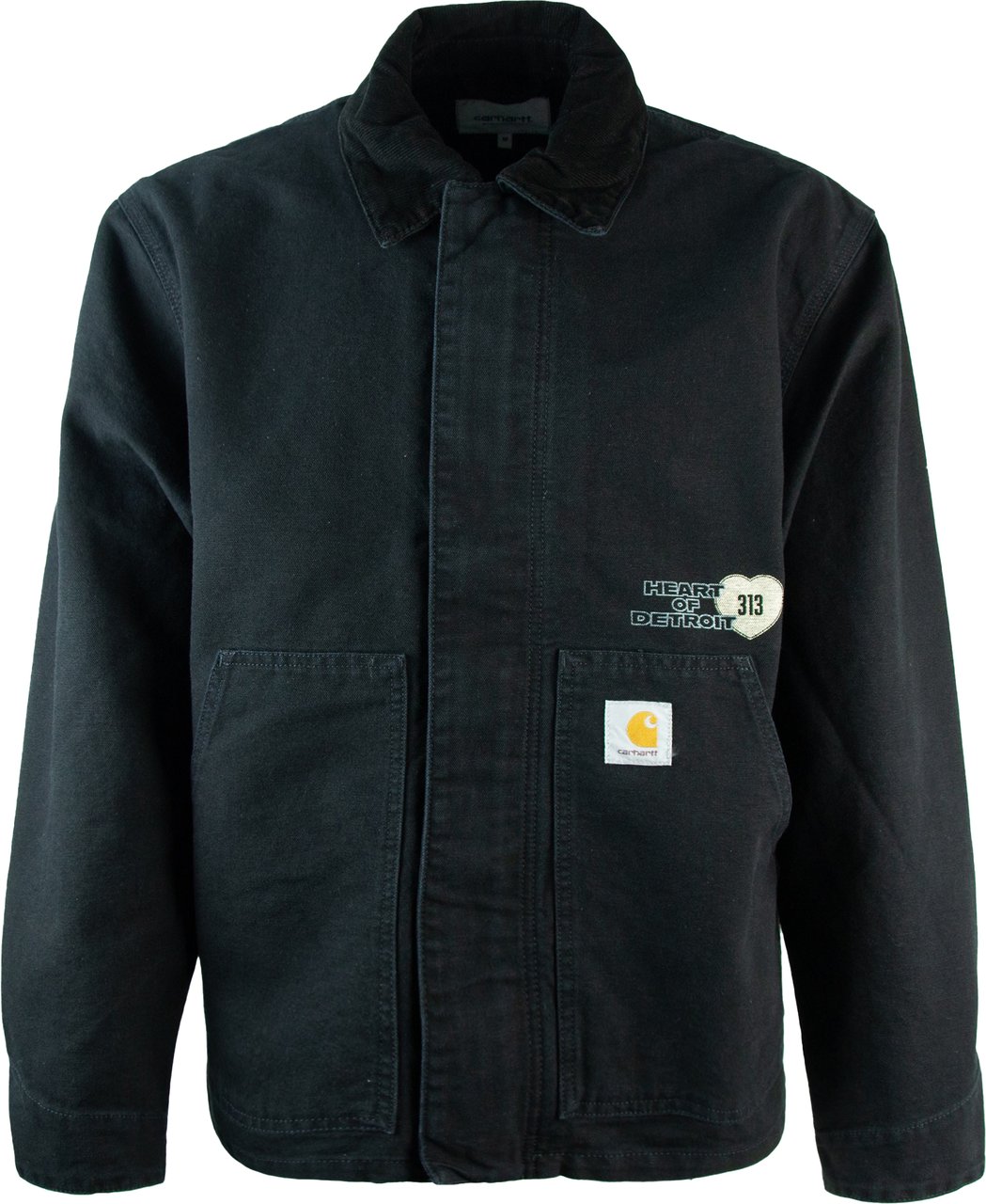 Carhartt Coats Black Black Zwart
