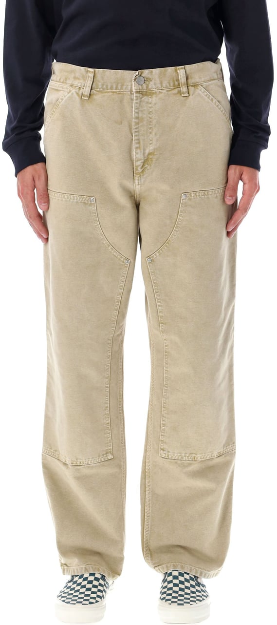 Carhartt Double Knee Organic Canvas Pants Bruin