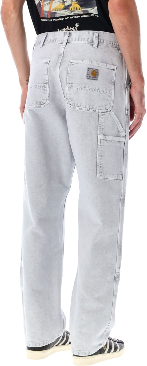 Carhartt Double Knee Organic Canvas Pants Zwart