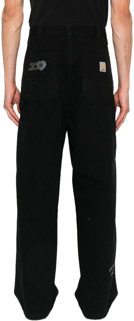 Carhartt Trousers Black Zwart