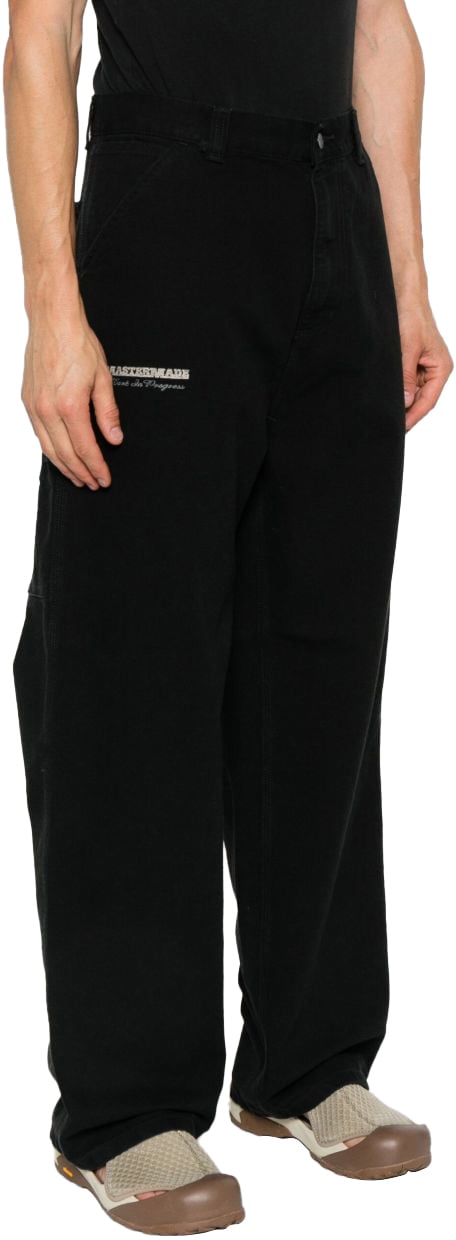 Carhartt Trousers Black Zwart