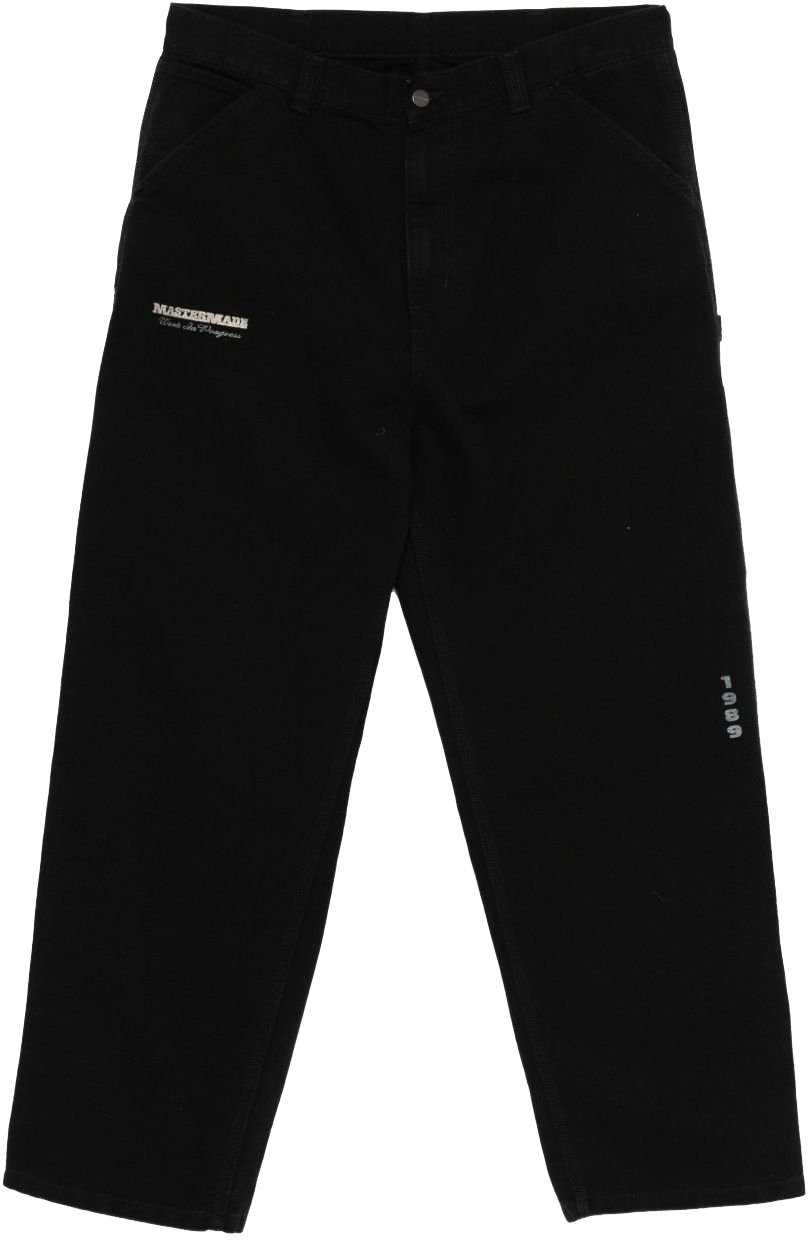 Carhartt Trousers Black Zwart