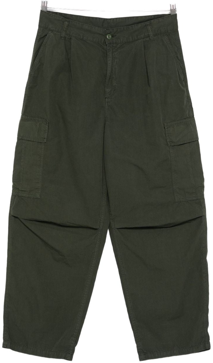 Carhartt Trousers Green Donkergroen
