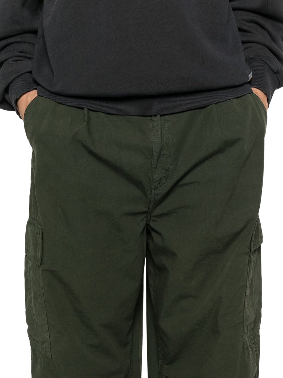 Carhartt Trousers Green Donkergroen