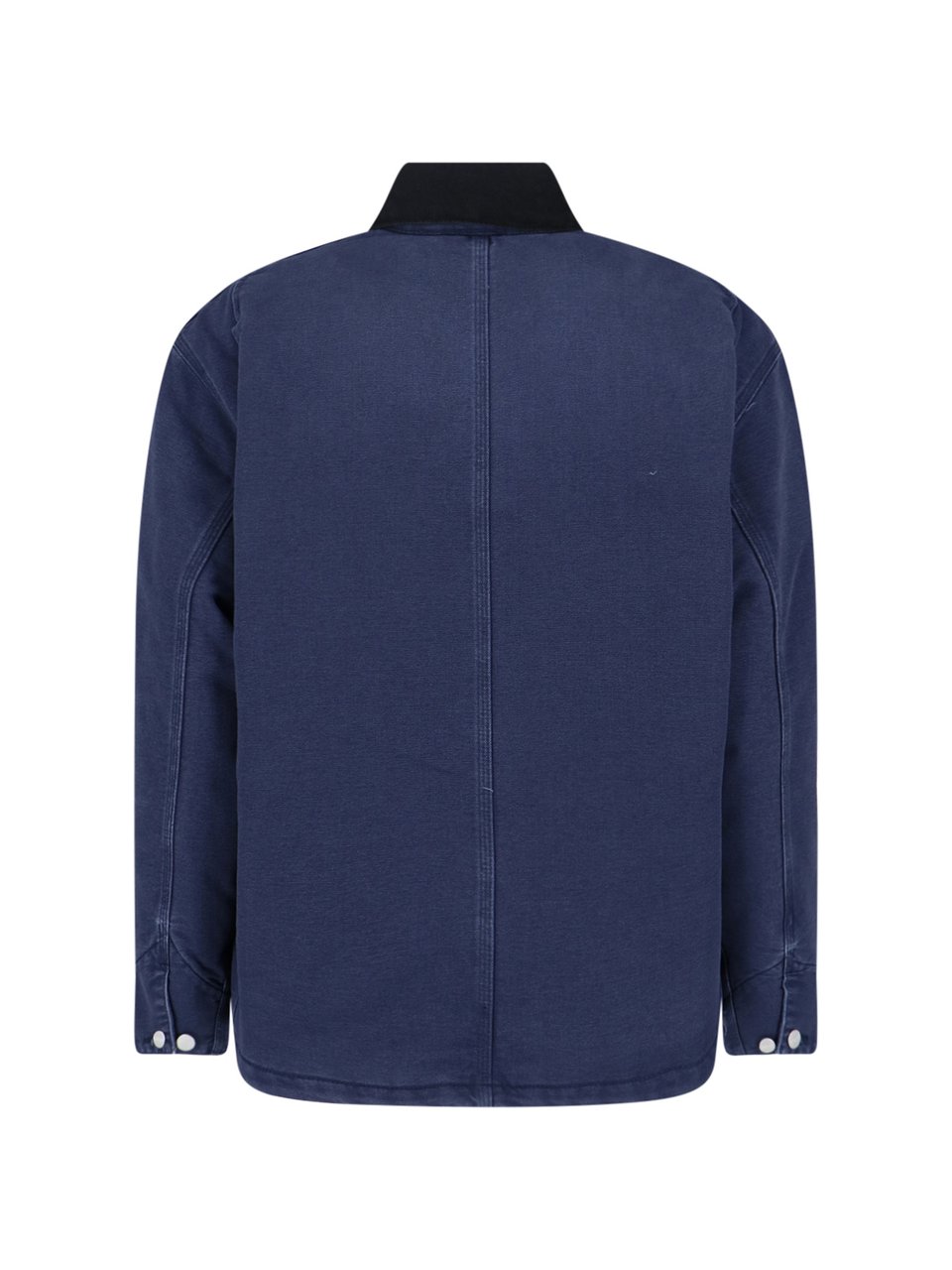Carhartt "Og Michigan" Jacket, In Blue Organic Cotton Blauw
