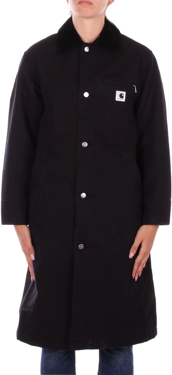 Carhartt Coats Black Zwart