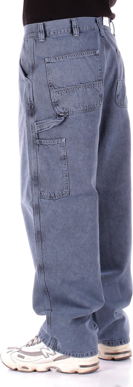 Carhartt Trousers Denim Blauw