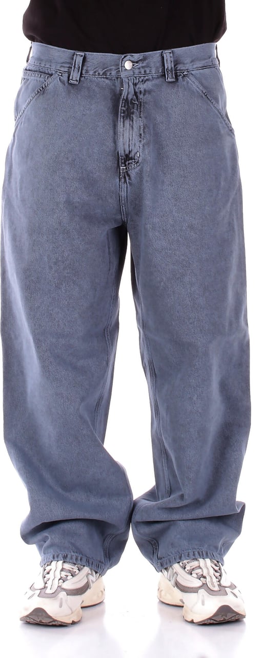 Carhartt Trousers Denim Blauw