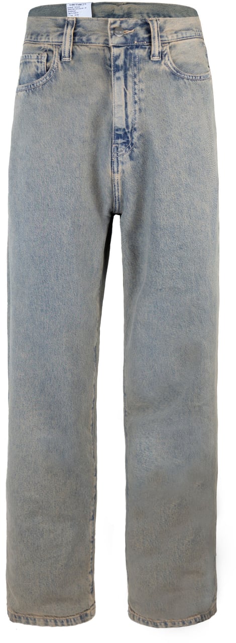 Carhartt Jeans Blue Leather Blauw