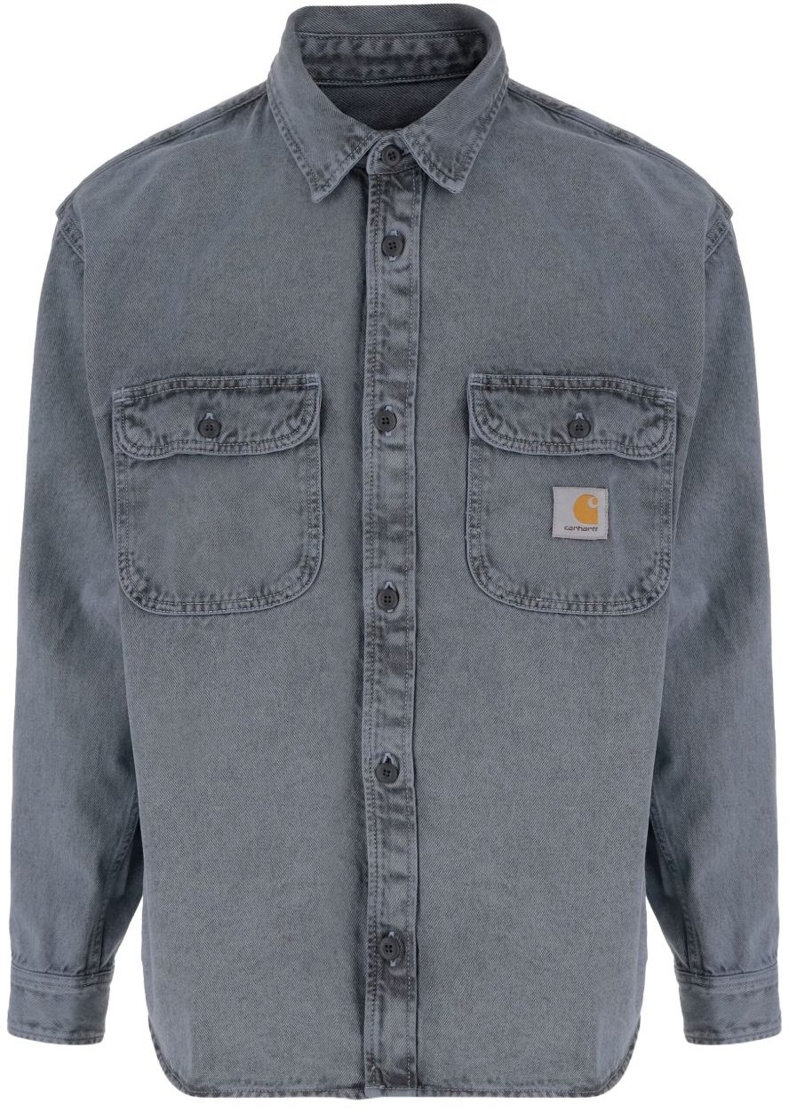 Carhartt Shirts Clear Blue Blauw