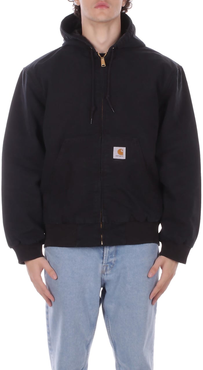 Carhartt Coats Black Zwart