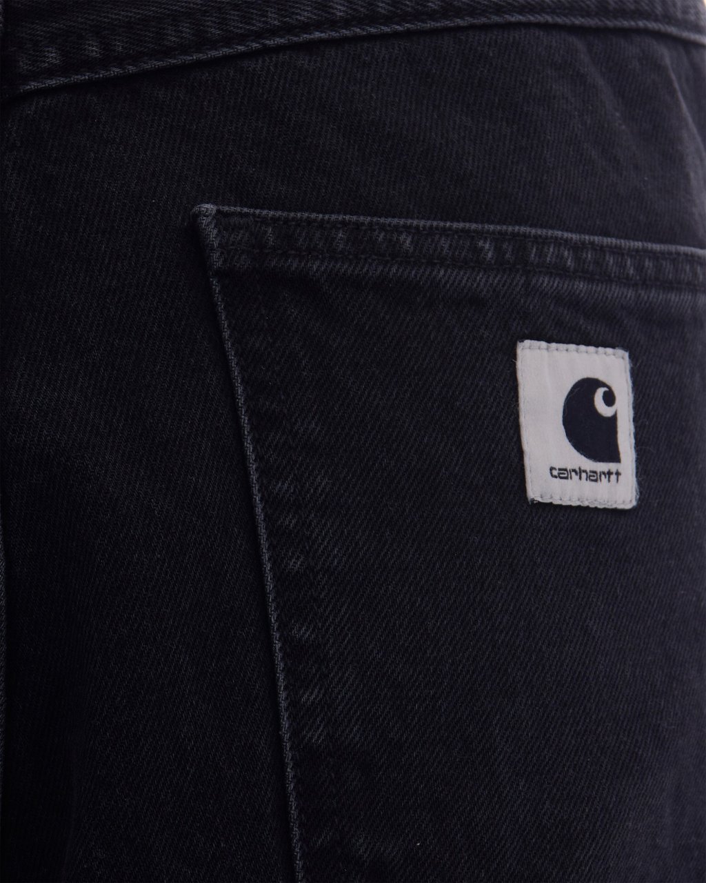 Carhartt Jeans Black Zwart