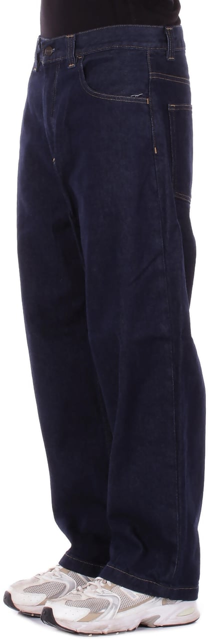 Carhartt Jeans Blue Rinsed Blauw