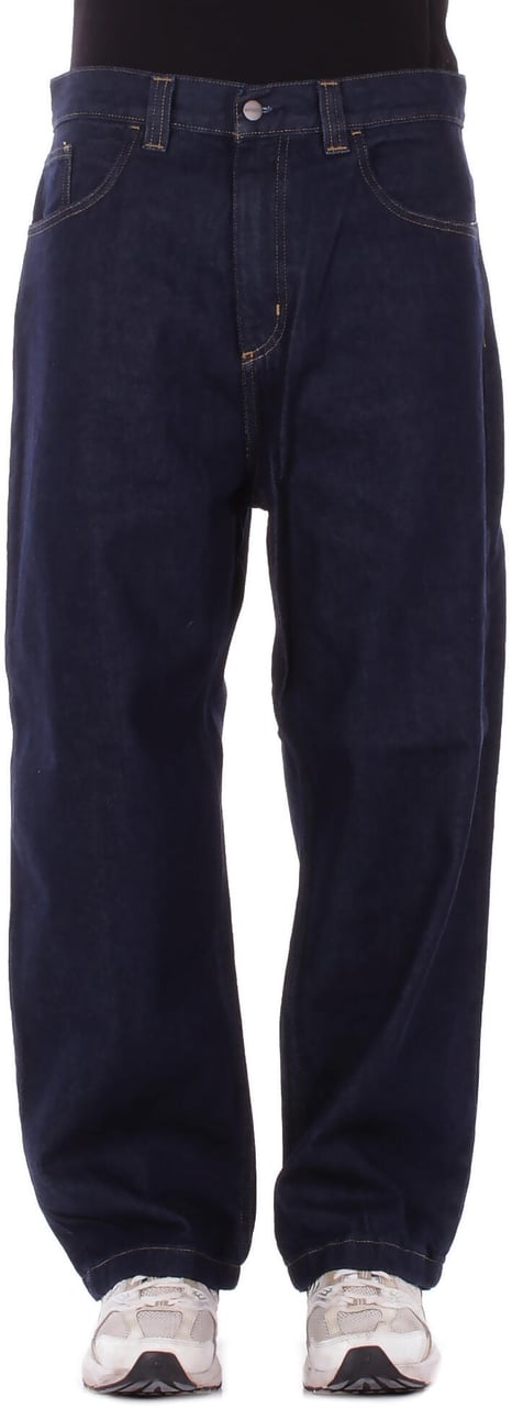 Carhartt Jeans Blue Rinsed Blauw