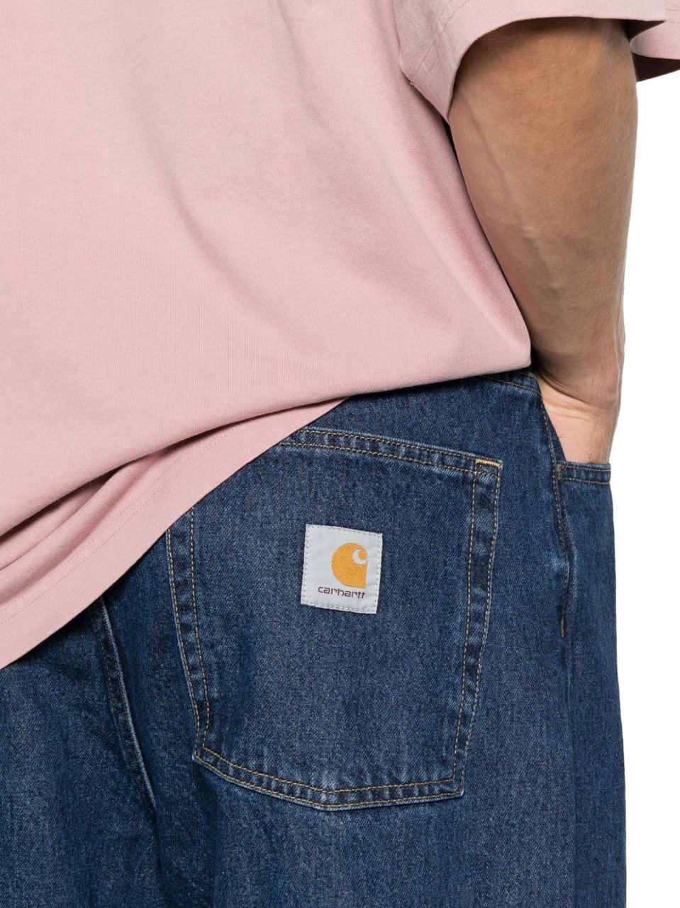 Carhartt Jeans Blue Blauw
