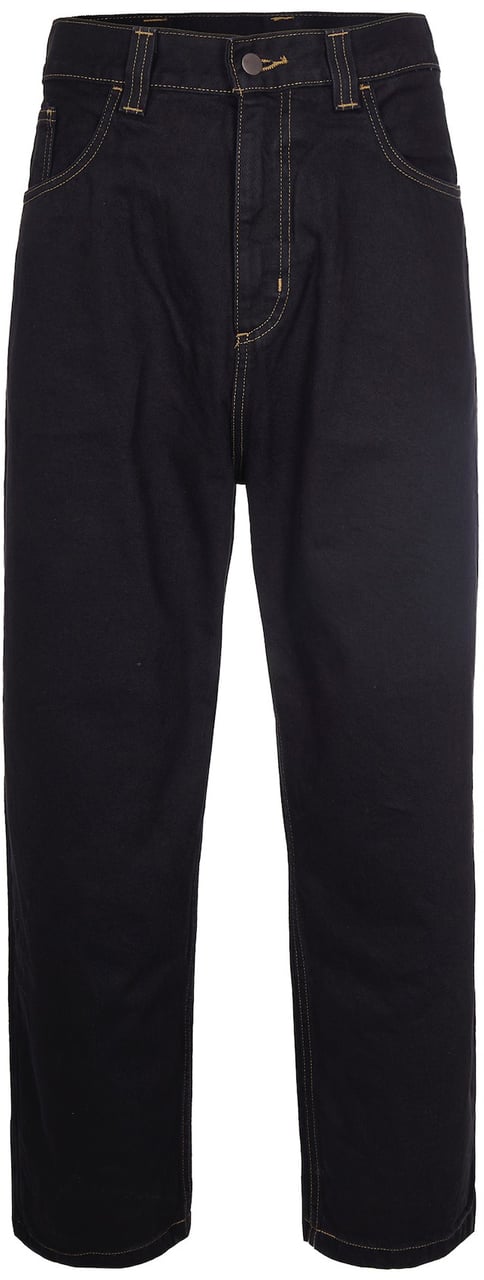 Carhartt Jeans Black Rinsed Zwart
