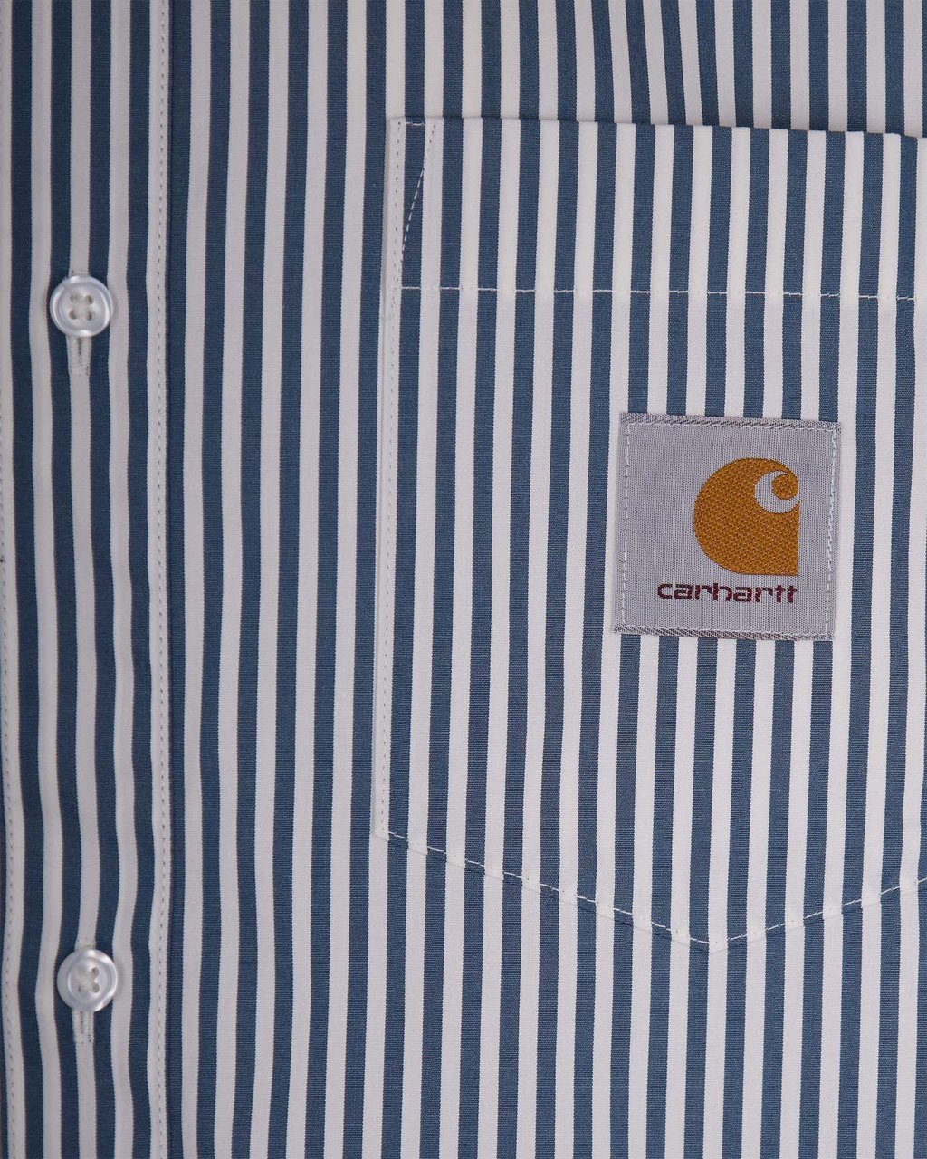 Carhartt Shirts Office Bluewax Blauw