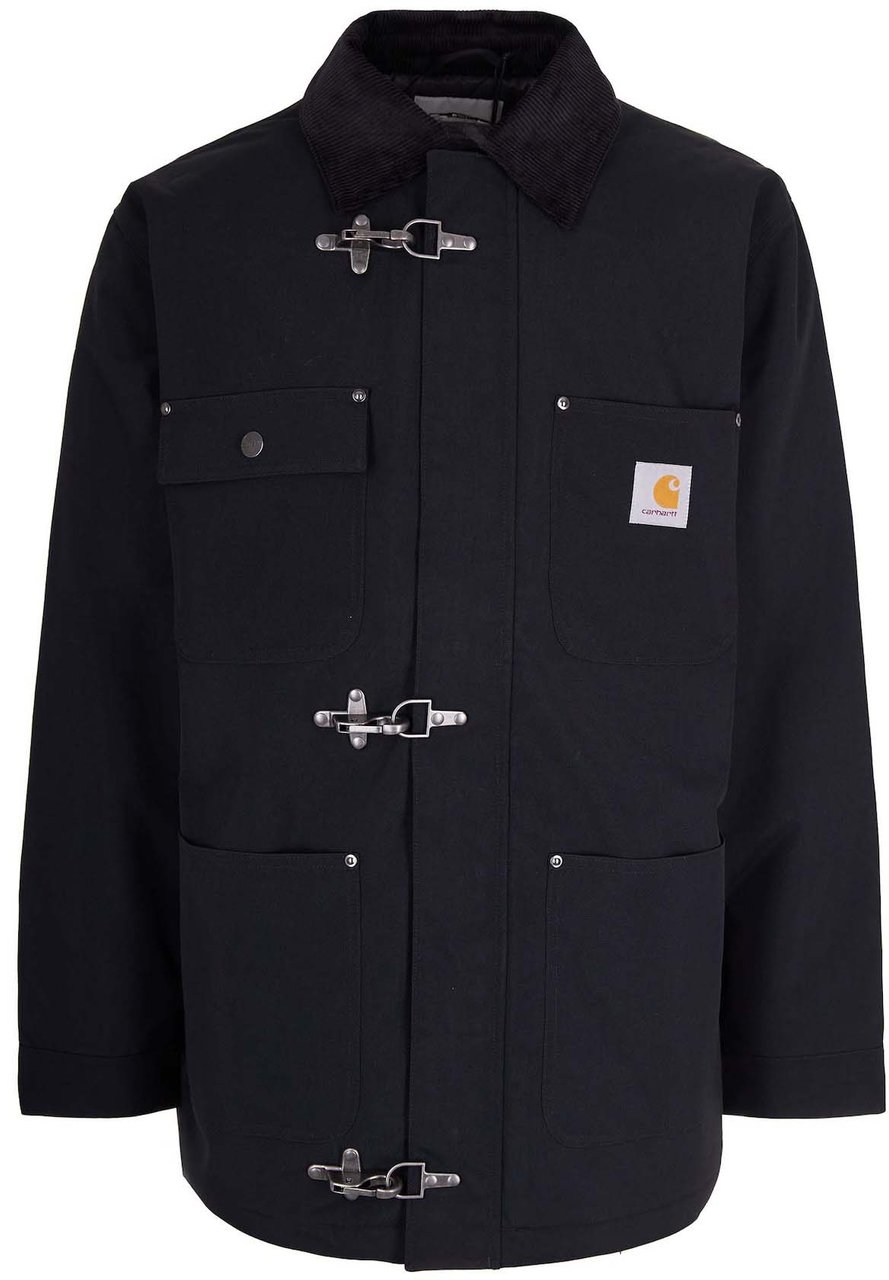 Carhartt Coats Black Black Zwart