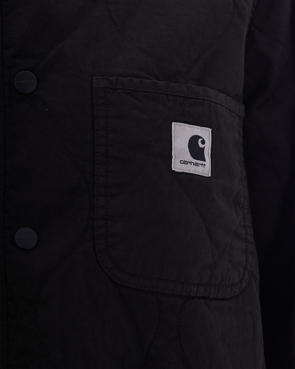 Carhartt Coats Black Zwart