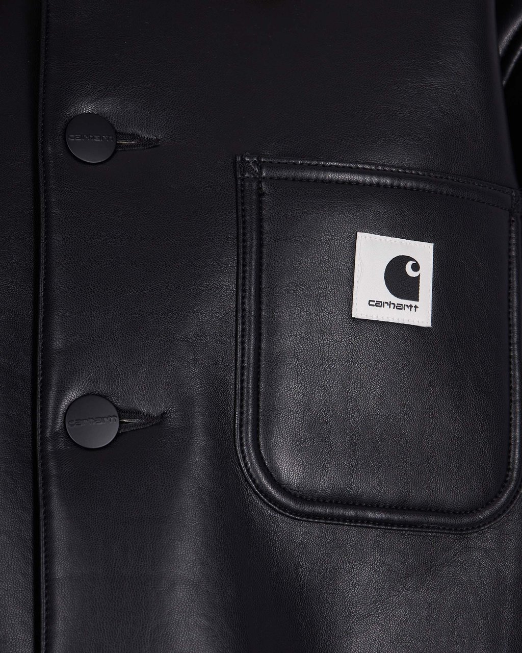 Carhartt Coats Black Natural Zwart