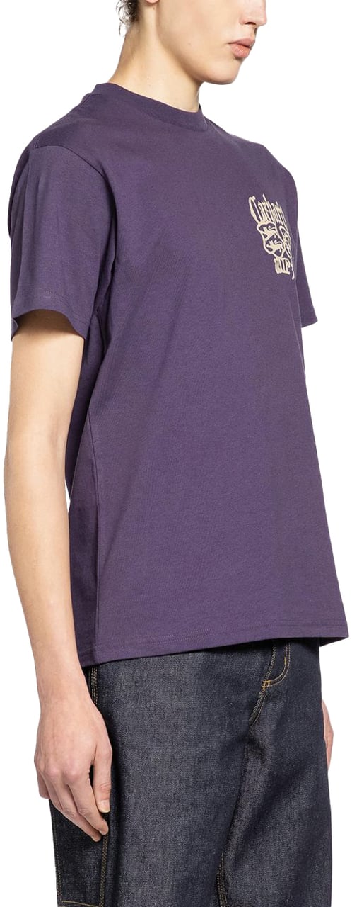 Carhartt T-Shirts And Polos Purple Paars