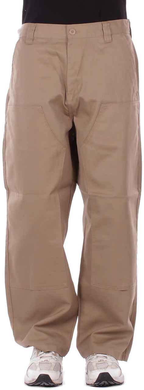 Carhartt Trousers Leather Bruin