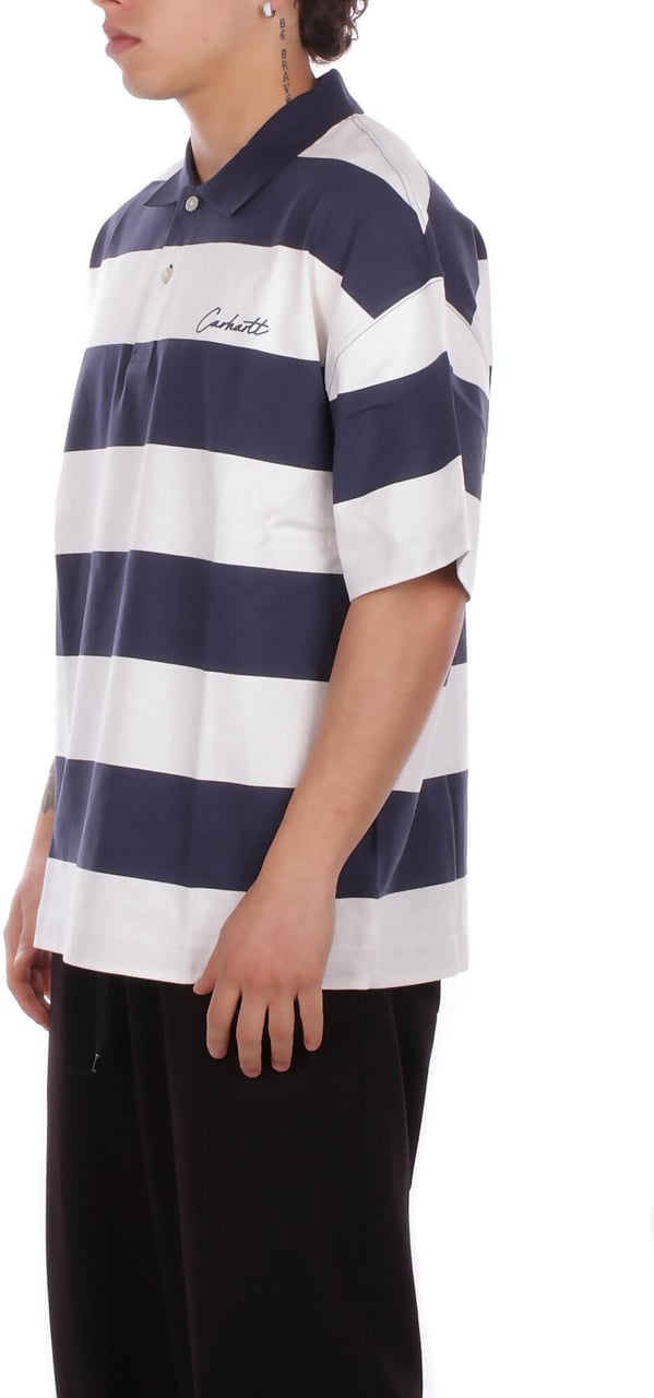 Carhartt T-Shirts And Polos Riga Blu Navy