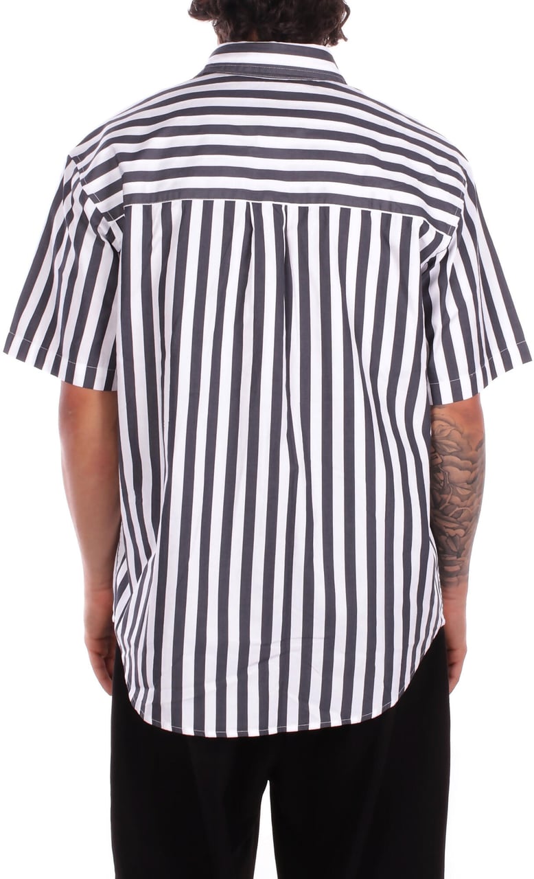 Carhartt Shirts Riga Blu Bianco Divers