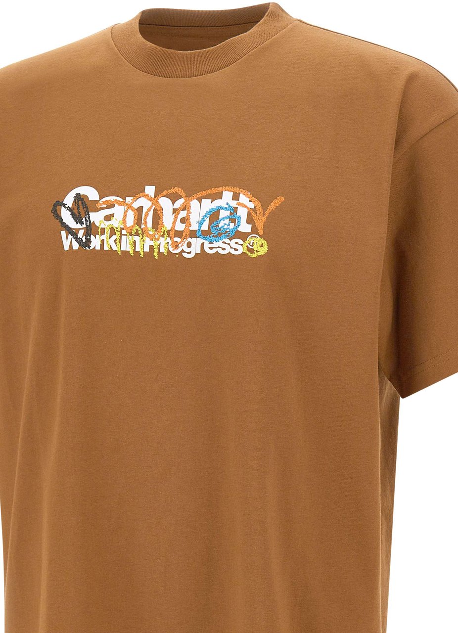 Carhartt T-Shirts And Polos Brown Beige