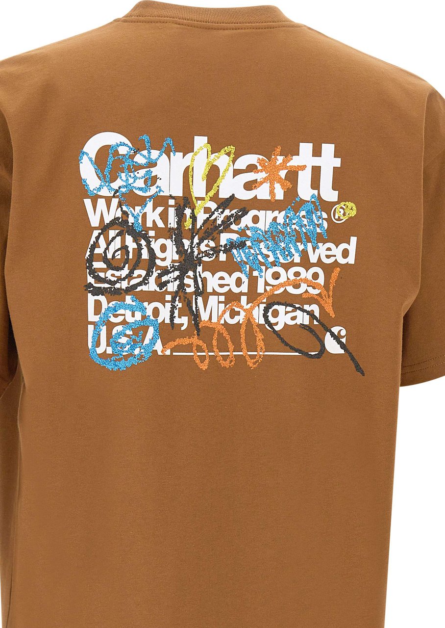 Carhartt T-Shirts And Polos Brown Beige