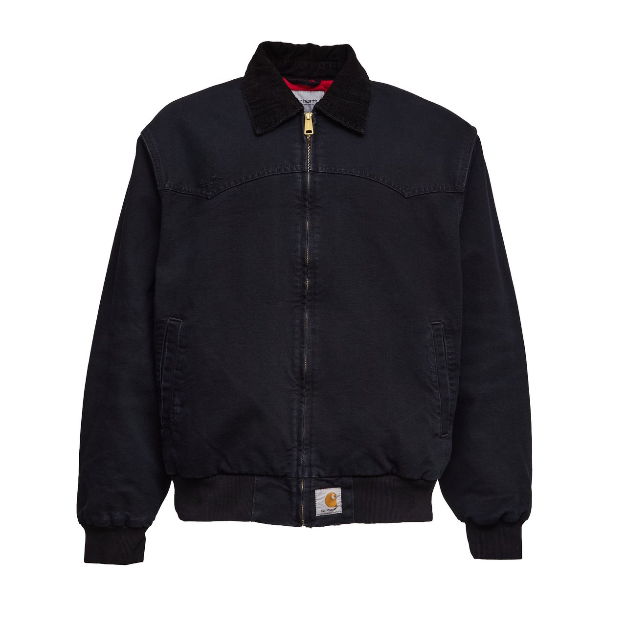 Carhartt OG Santa Fe Matelassé Jacket Zwart