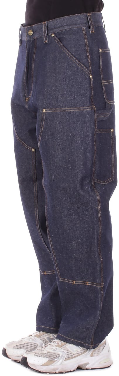 Carhartt Trousers Blue Blauw