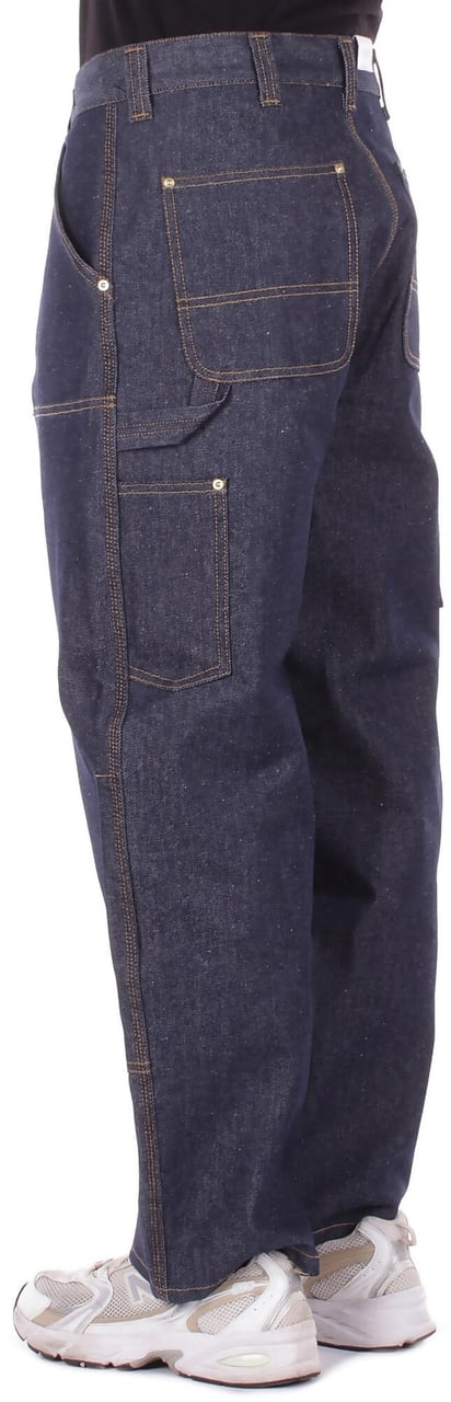 Carhartt Trousers Blue Blauw