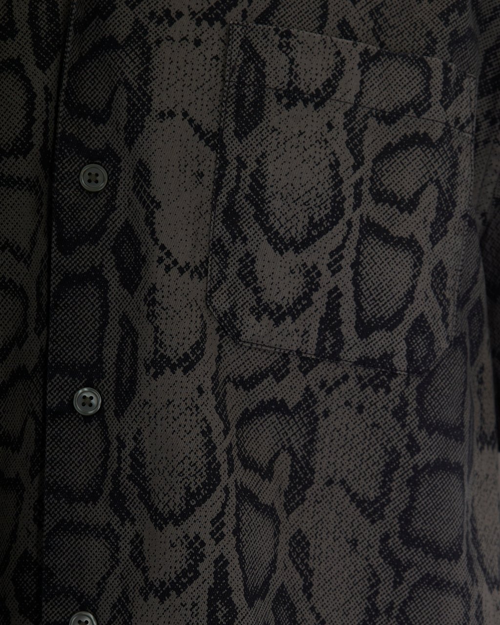Carhartt Shirts Snake Camo, Leaf Donkergrijs
