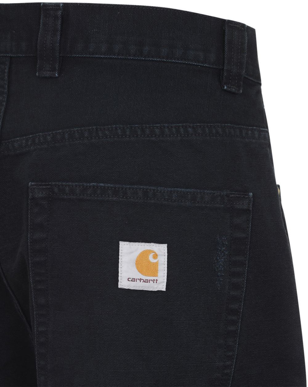 Carhartt Trousers Black Zwart