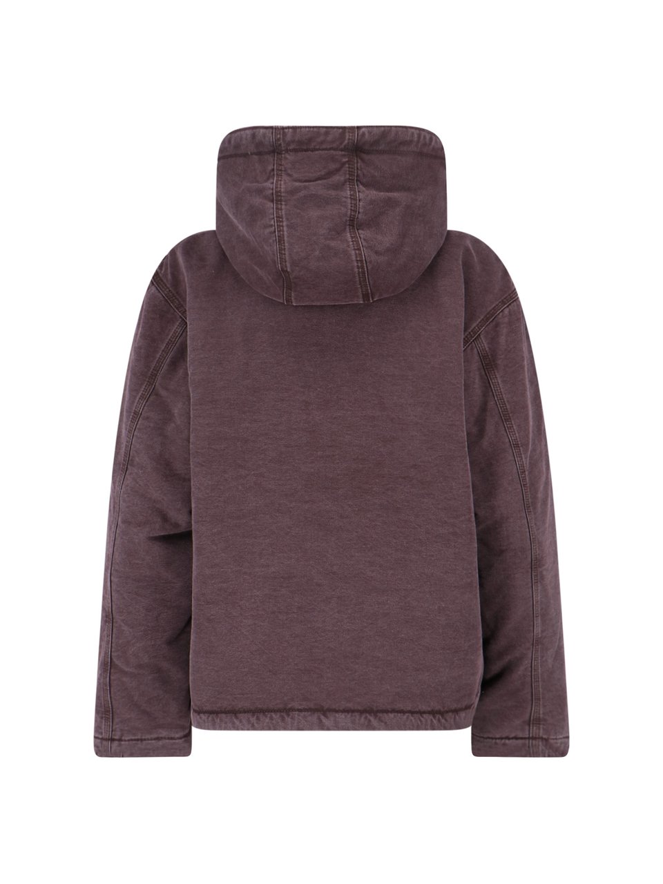 Carhartt Purple Mitch Double-Zip Lambskin Lining Jacket Paars