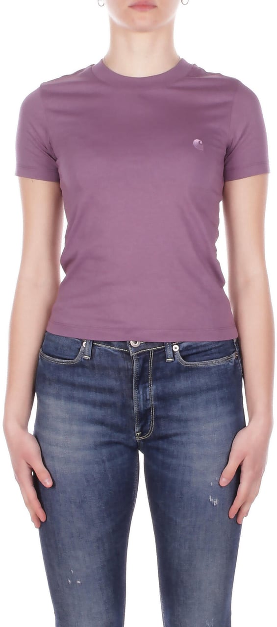 Carhartt T-Shirts And Polos Purple Paars