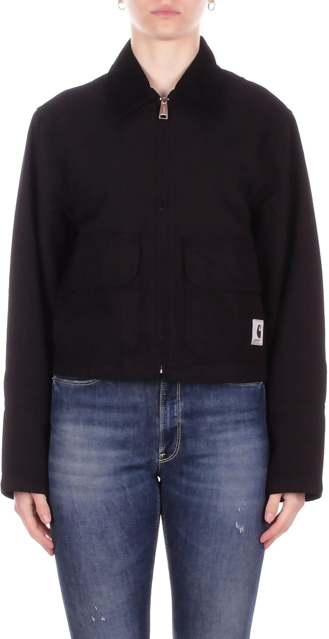 Carhartt Coats Black Zwart