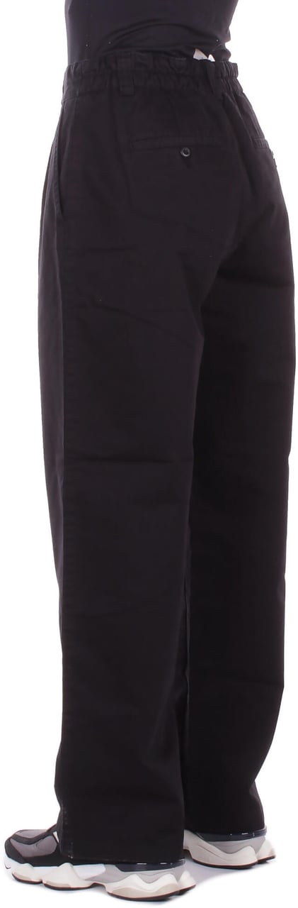 Carhartt Trousers Black Stone Zwart